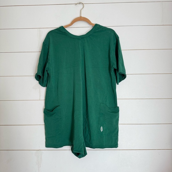 NWOT free people FP MOVEMENT HOT SHOT TEE ROMPER - Picture 3 of 15